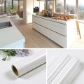 Elegant Marble Pattern Wall Sticker 120x60cm for Home Decor - Waterproof Kitchen & Bathroom Adhesive Wallpaper Decal. 