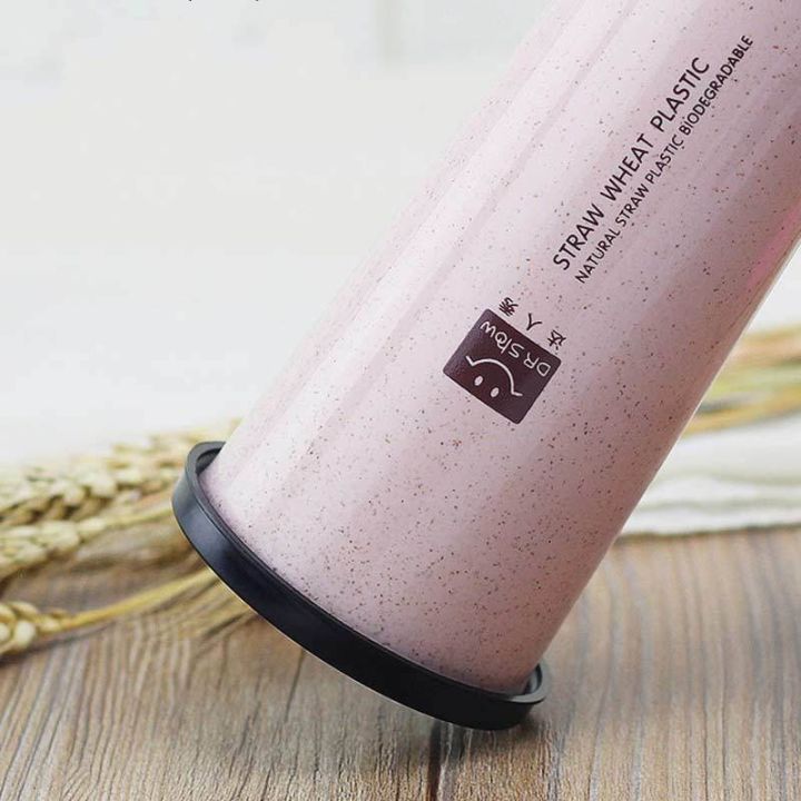 450Ml%20Popular%20Portable%20Hand%20Cup%20/%20Healthy%20Wheat%20Straw%20Cup%20with%20Straws%20/%20Student,Home,Office,Travel%20Coffee%20Drinking%20Bottle%201Pcs%20-%20Image%204
