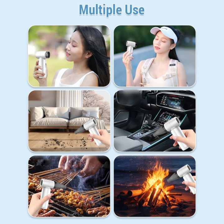 80000RPM%20Portable%20Electric%20Air%20Duster%20Mini%20Turbo%20Fan%204500mAh%20Rechargeable%20Jet%20Blower%20for%20Keyboard%20Cleaning%20Camping%20BBQ%20-%20Image%202