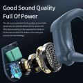 Open Ear Earhook Earphone Business Driving Bluetooth Earbuds Noise Cancelling Headset Long Standby Waterproof Sport Headphone. 
