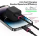 Baseus Dura Series 2.4A iPhone Lightning Charging Data Cable. 