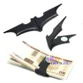 Batman Matte Money Clip Magnetic Folding Card Metal Holder Wallet. 