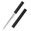 Premium Stainless Steel Slim Knife with Protective Case. 