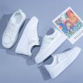 PLOVRRWoodpecker Mesh Surface White Shoes Female2022Summer New Breathable ShoesinsWomen's Harajuku Style Sneakers.
