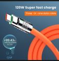 3 in 1 120W 6A Fast Charging Type C Cable Micro USB for iPhone Charging Cable for Samsung Huawei Xiaomi Phone Charger USB Cable.