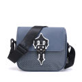 New Fashion Messenger trapstar Bag Lightweight Design Black Nylon Crossbody Bag Large Capacity Stylish Men Shoulder Bag.