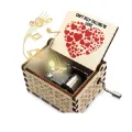 Wooden Music Box Classical Music Box Can't Help Falling In Love Music Box Hand Crank Music Box. 