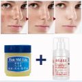 2Pcs Remove Black Skin Face Cream Vaseline Vitamin E Cream Set Whitening Moisturizing Nourishing Repair Cream Women Skin Care. 