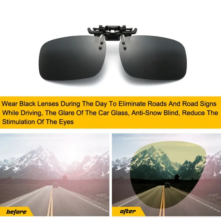 Car%20Rimless%20Polarized%20Sunglasses%20Clip%20on%20Glasses%20for%20Driver%20Driving%20Night%20Vision%20Sun%20Glasses%20Men%20Flip%20on%20Myopia%20Glasses%20-%20Image%205