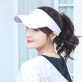 Sun Visor Hat Golf Tennis Cap Without Top Crown Outdoor Travel.