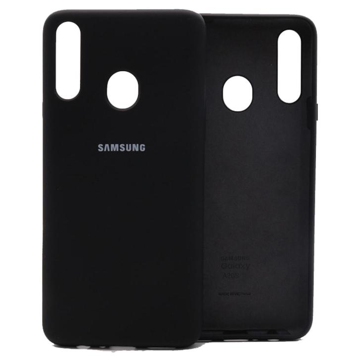 Housing Samsung A20s Back Cover Black Samsung Galaxy A20s Cover