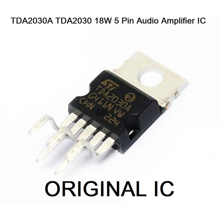 TDA2030A%20TDA2030%2018W%205%20Pin%20Audio%20Amplifier%20IC%20TO-220%20Package%20TDA%202030%2018%20Watt%20Mono%20Hi-Fi%20Audio%20Power%20Amplifier%20IC%20-%20Image%203