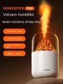 Simulated Volcano Humidifier Usb Mini Home Bedroom Quiet Small Desktop Spray Gift Air Purification Aromatherapist. 