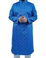 Versatile -Choice and Remark -Stylish, Fashionable & Casual Men' s Cotton Punjabi Blue Color For Men Panjabi- Avant-garde.