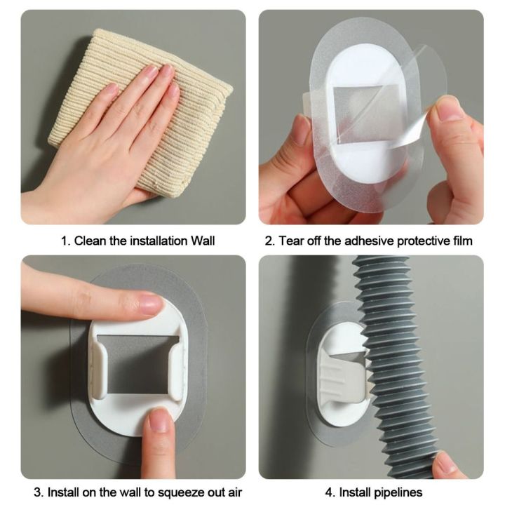 %E3%80%90Latest%20Style%E3%80%91%205pcs%20Creative%20Plastic%20Clamp%20Hooks%20Self-adhesive%20Cable%20Clips%20Wiring%20Hose%20Clamp%20Fasteners%20Support%20Washing%20Machine%20Drain%20Holder%20Electrical%20Fittings%20-%20Image%207