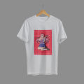 The Future Diary Mirai Nikki Yuno Gasai Anime White Poly Cotton T-Shirt - T Shirt. 