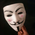 Halloween Masks V for Vendetta Mask Guy Fawkes Anonymous Fancy Dress Cosplay Costume. 