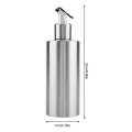 550mL Stainless Steel Oil Bottle Vinegar Sauce Dispenser Container Kitchen Use. 