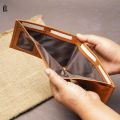 Urbaland Pure Leather Byron Hybrid Card Wallet Black for men.