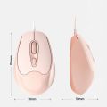 Creative ABS Wired Mute Mouse USB Type C Type C Wired Mouse .2m Wired USB Cable Ergonomic Mice Desktop Notebook. 