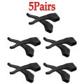 5/20pairs Silicone Anti-slip Ear Hook for Glasses Elastic Grip Temple Tip Stoppers Holder Eyeglasses Eyewear Retainer Holders. 
