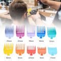 10 pieces Of Hair Clipper Limit Comb WAHL Guide Limit CombTrimmer Cover Accessories General Professional 3-25mm Hair Trimmer Color. 