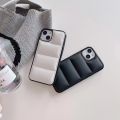 Fashion Case for iPhone 15 14 13 11 12 Pro Max 15ProMAX X XS XR 7 8 Plus 13MiNi Luxury Down Jacket Aesthetic influencer Cover.