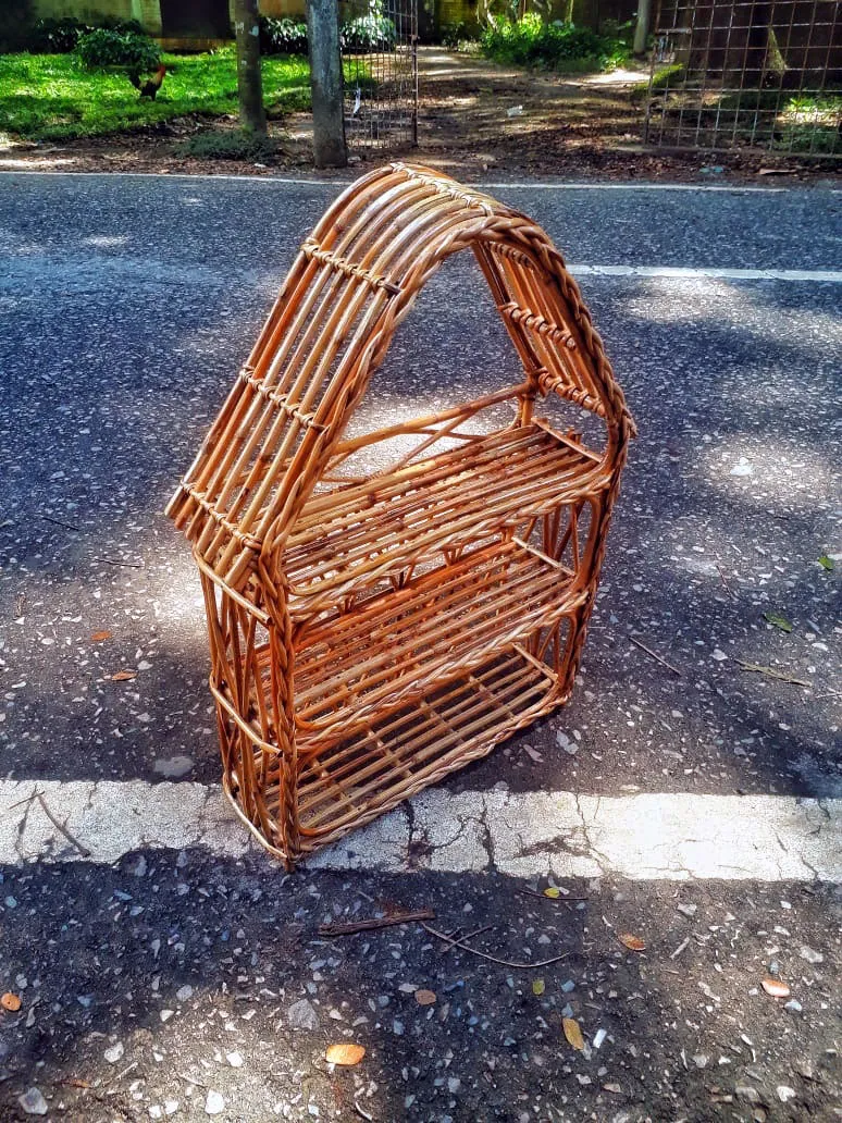 Cane Book Rack Cane book shelves/CANE SHELF / RACK .' Book Shelf Handicrafted For Home ...