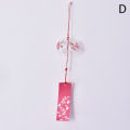 Japanese Glass Wind Chime Bell Garden Ornament Indoor Window Hanging Decor Craft. 