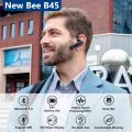 New Bee B45 Bluetooth 5.0 Headset Wireless Earphone Headphones with Dual Mic Earbuds Earpiece CVC8.0 Noise Reduction for Driving. 
