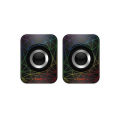 HAVIT SK724 USB 2.0 Professional Speaker with Colorful Lighting Design. 