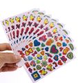 【Customizable】 School Supplies Diary Decoration Paper Stick Label Glitter Five-Pointed Star Love Children's Stickers Decorative Stickers Award Stickers Teacher Praise Stickers. 