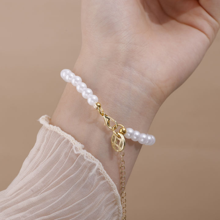 1/2Pcs%20Simple%20Adjustable%20Tassel%20Pearl%20Bracelet%20for%20Women%20Versatile%20Stylish%20Solid%20Color%20Bracelets%20Handicrafts%20Charm%20Jewelry%20-%20Image%202