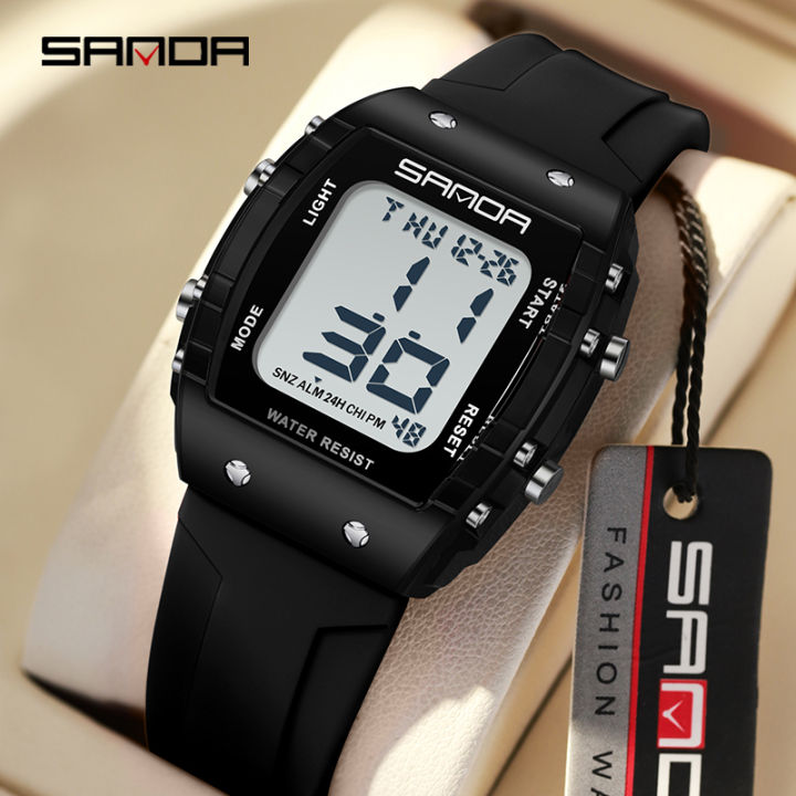 SANDA%20Solid%20Color%20Transparent%20Dial%20Multifunctional%20Timing%20Watch%20Outdoor%20Waterproof%20Night%20Light%20Men's%20Watch%20SD2175-6%20-%20Image%205