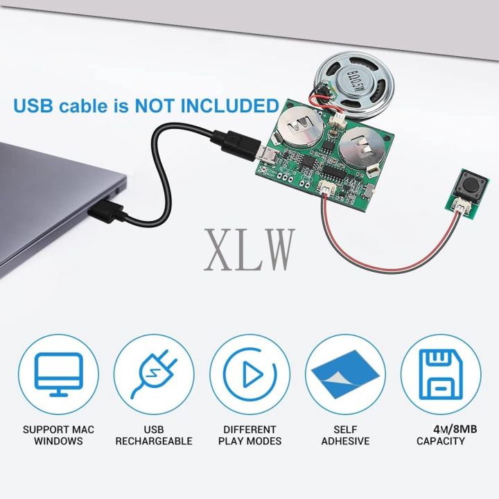 USB%20Downloadable%20Push%20Button%20Greeting%20Card%20Sound%20Module%20Rechargeable%20Battery%20Speaker%20for%20Personalized%20Greetings,%20DIY%20Gifts%20-%20Image%205