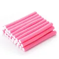 10 Pcs Foam Curlers Fashion Curler Makers Soft Foam Bendy Twist Curls Tool DIY Styling Hair Tools Accessories Color Random. 