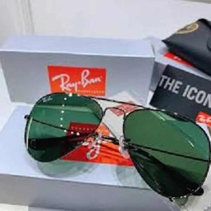 Ray%20Ban%20Sunglass%20for%20Men%20BLACK%20(%20GREEN%20GLASS%20)%20-%20Image%203