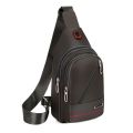Chest Bag Men Korean Version Outdoor Street Casual Sports Packs Fashion Waterproof Oxford Cloth Shoulder Crossbody Bag Men's.