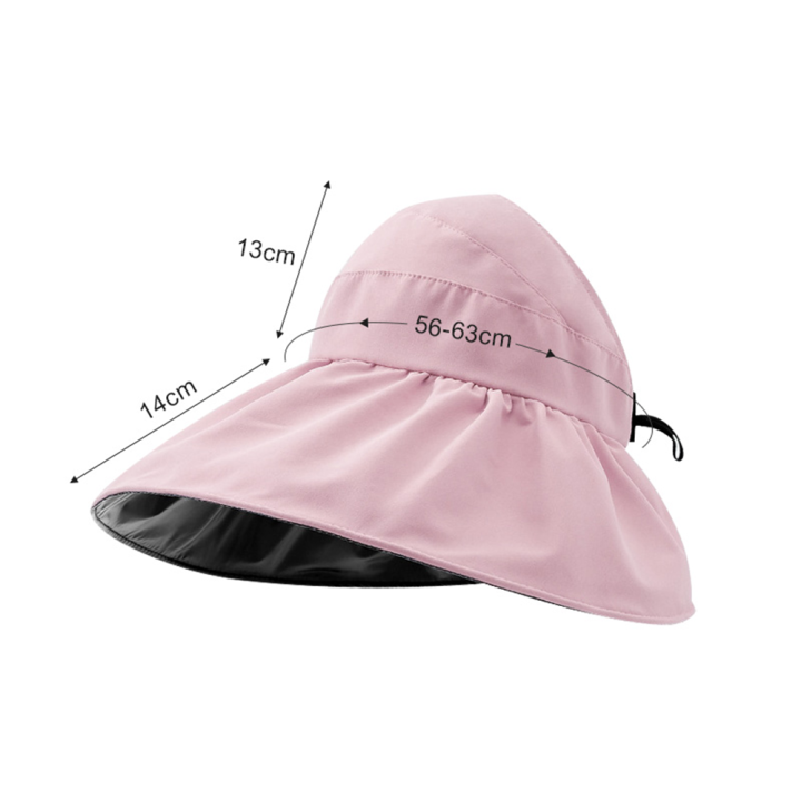 Summer%20Double-layer%20Fisherman%20Hat%20Women's%20Empty%20Top%20Sun%20Hat%20Outdoor%20UV%20Protection%20Foldable%20Sunshade%20Hat%20Sunscreen%20Sun%20Hat%20-%20Image%205