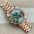 Deluxe Glow Watch Pointer Watch Round Green Foreign Trade Double Calendar Quartz Men's Watch Drop Shipping.