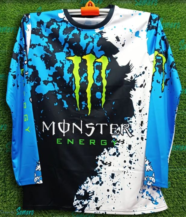 Biker Full sleeve Jersey-Monster Full sleeve Jersey