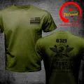 USMC T-shirt US Marines Semper Fidelis Devil Dog Force Recon T Shirt Men Cotton Tees Tops Streetwear Harajuku Tee Shirt. 
