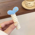 1/4Pcs Fashion Ponytail Elastic Hair Band Simple Telephone Wire Hair Accessories SUPER BABY.