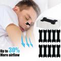 10/60/100Pcs Black Nose Strips Extra Strength Nasal Strip Better Breath Non-Invasive Anti Snoring Strips for Adult and Child. 