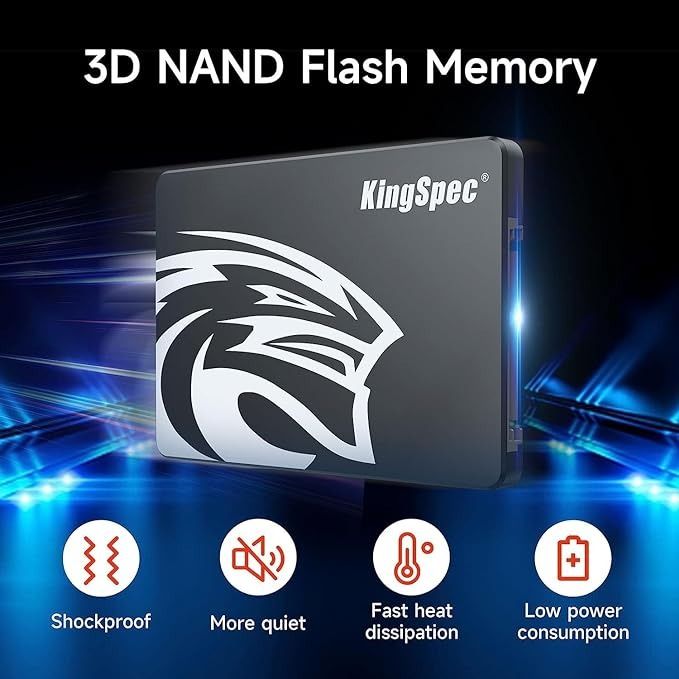 KingSpec%20128GB/256GB%20SATA%20SSD%202.5%20inch%20-%20Speed%20up%20to%20550MB/s,%20Internal%20Solid%20State%20Hard%20Drive%203D%20NAND%20Flash,%20Compatible%20with%20Desktop/Laptop/PC%20Computer%20-%20Image%205