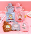 Creativity Home PVC Hot Water Bottle Hot Water Warmer Screw Top Quality Portable Water-filling Reusable Heat Pack Hot-water Bag. 