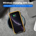 Qi Wireless Charging Kit for Xiaomi Redmi Note 10 Pro Global Wireless Charger Transmitter+Type-C Charging Receiver+Phone Case. 