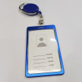 ID Card Holder with hanging Key Chain.