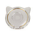 1pc Universal Cat Ear Cute Finger Ring Holder 360 Degree Rotate Metal Mobile Phone Stand For All Phone. 
