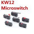 10PCS KW12 stroke limit switch contact button KW11-3Z-2 micro switch straight handle 5A 125V250V.